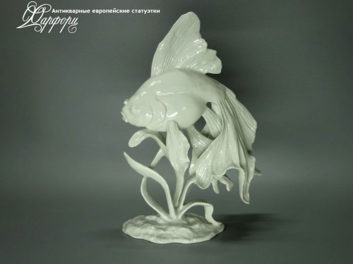 Купить фарфоровые статуэтки Rosenthal, Золотая рыбка, Германия